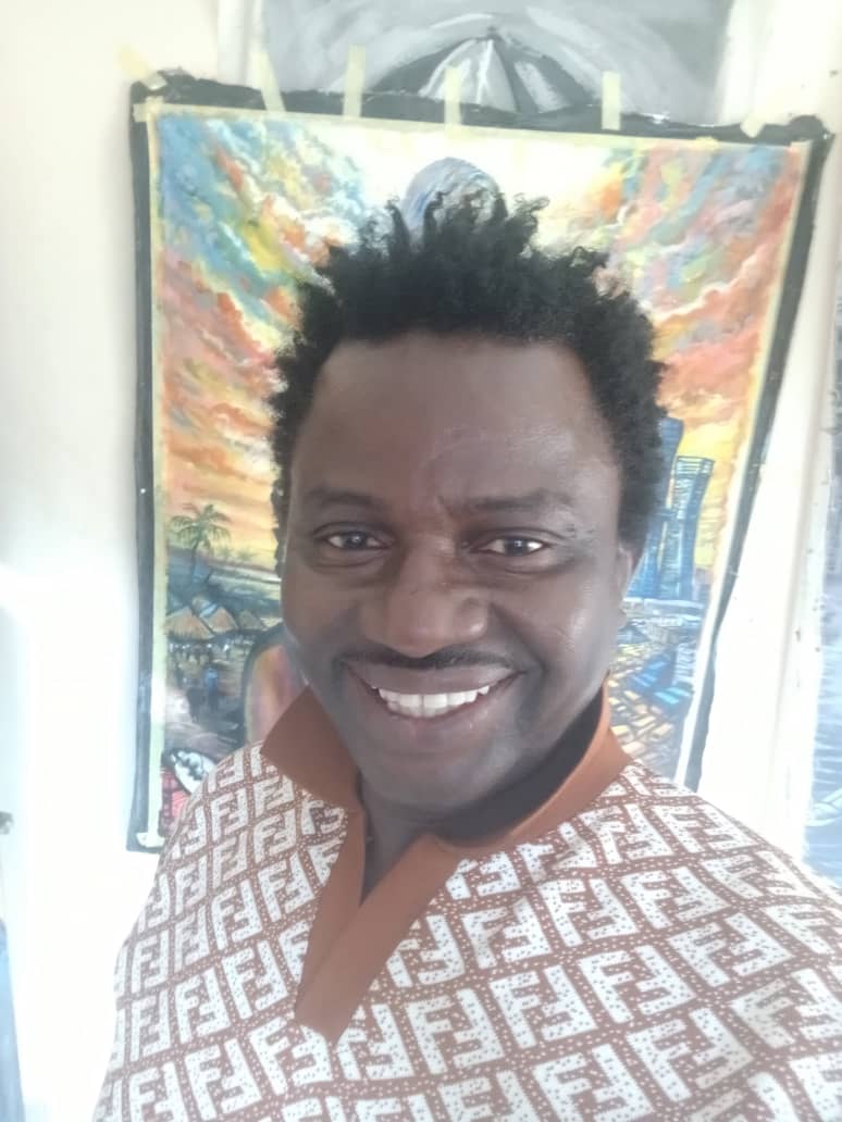 AKAKAMBOLISM work by Christopher Ebiokubo Ayaoge — crystalline abstract composition